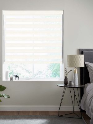 Bryson Winter White Day & Night Blinds