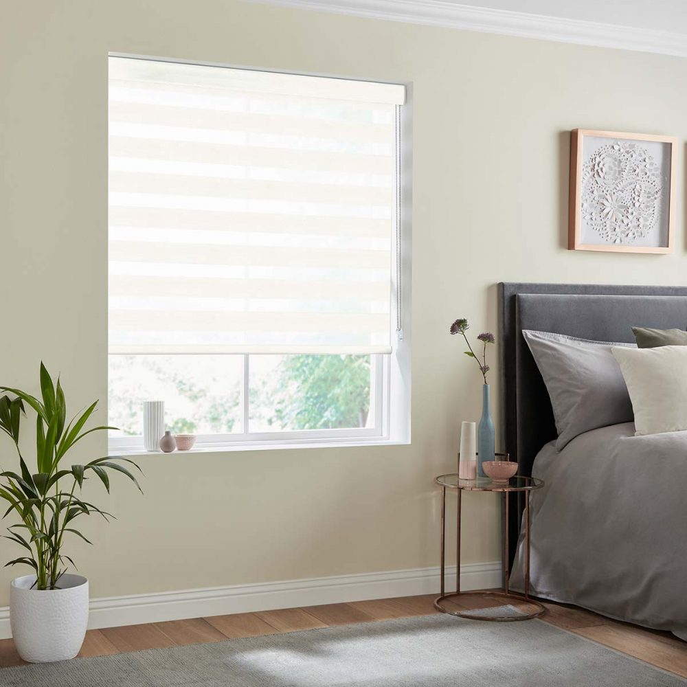 Bryson Winter White Day & Night Blinds