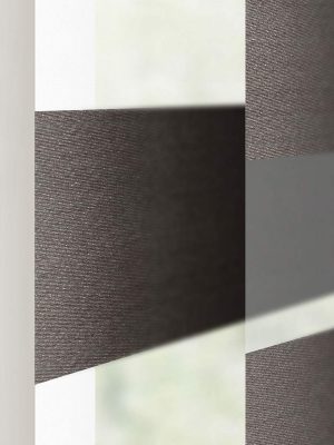Linz Anthracite Day & Night Blinds