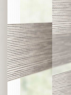 Byrne Charcoal Silver Day & Night Blinds