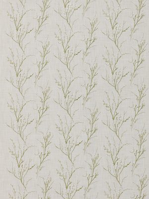 Pussy Willow Embroidery Hedgerow Curtain