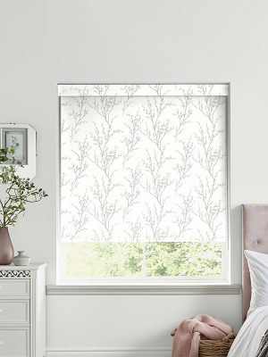 Pussy Willow Dove Grey Roller Blind