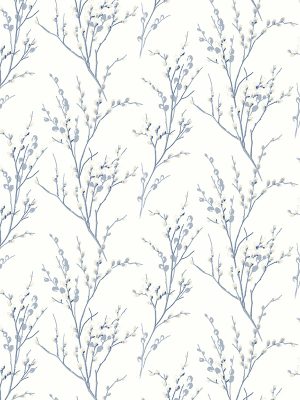 Pussy Willow Off White/Seaspray Roller Blind