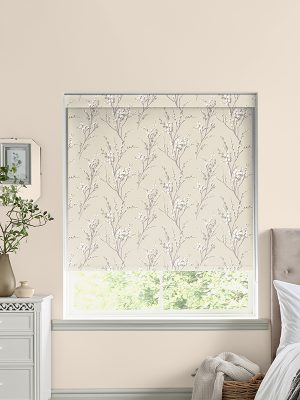 Pussy Willow Natural Roller Blind