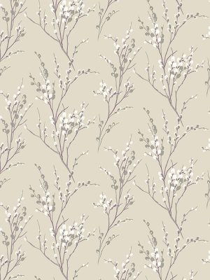 Pussy Willow Natural Roller Blind