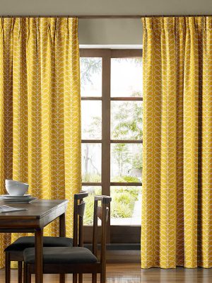 Linear Stem Dandelion Curtain