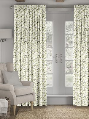 Windermere Lime Curtain