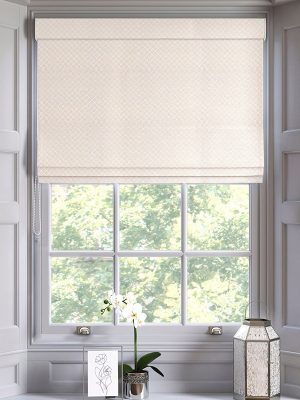 Maxwell Taupe Roman Blind