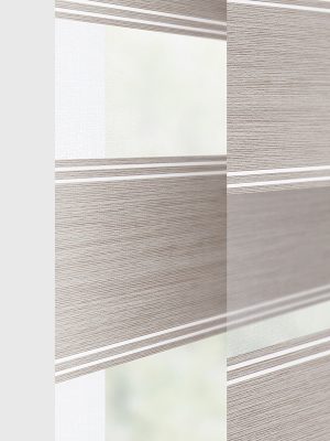 Meridan Taupe Day & Night Blinds